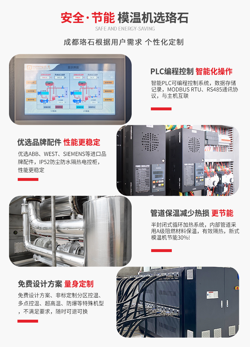 雙機(jī)一體模溫機(jī)產(chǎn)品特點